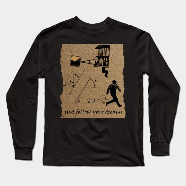 Wright brothers Long Sleeve T-Shirt by danimunjoz